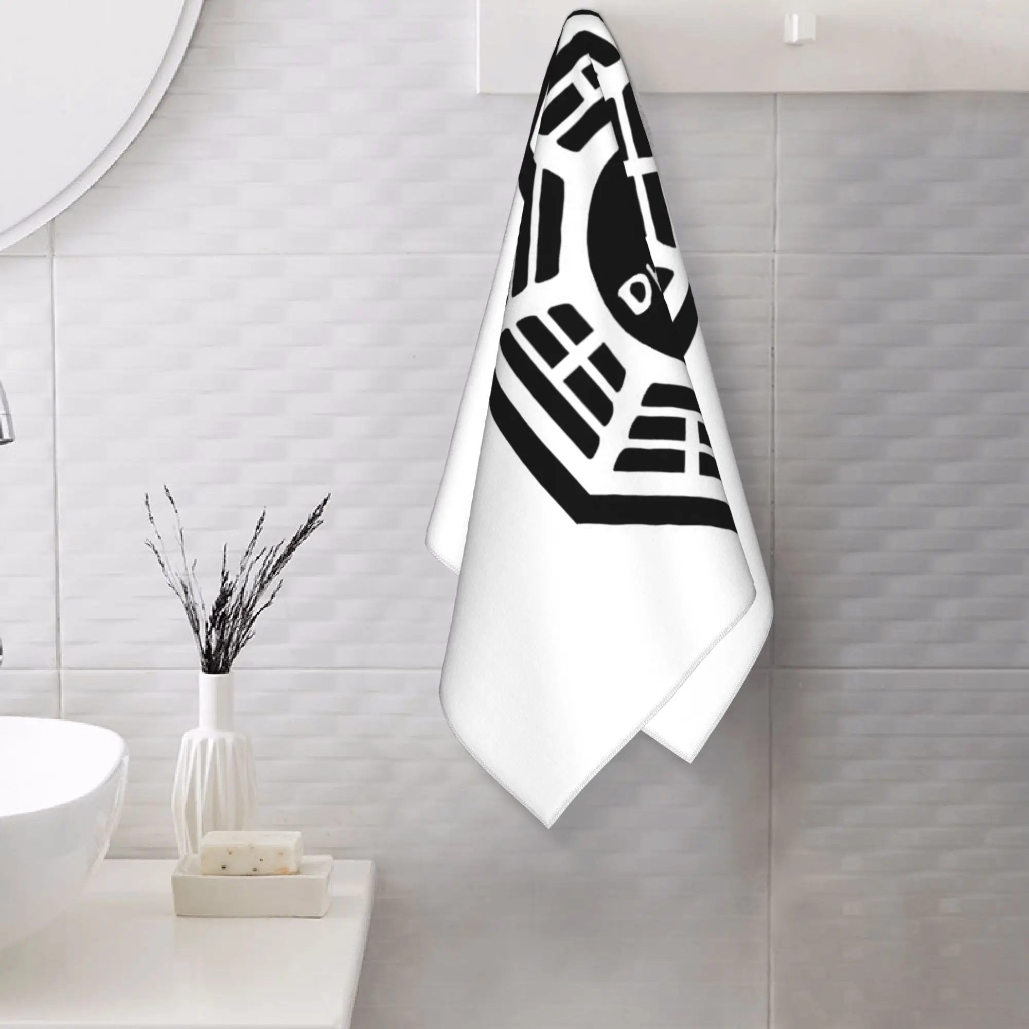 Custom The Dharma Initiative Soft Face Towel Quick Dry Pool Bath Cotton Towels Absorbent