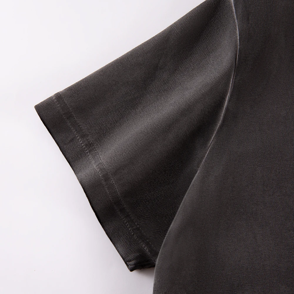 Camiseta lavada con estampado de fruta y limón creativo para mujer, Top de algodón con gradiente, ropa de calle de Hip Hop, camiseta ajustada con cuello redondo Y2K