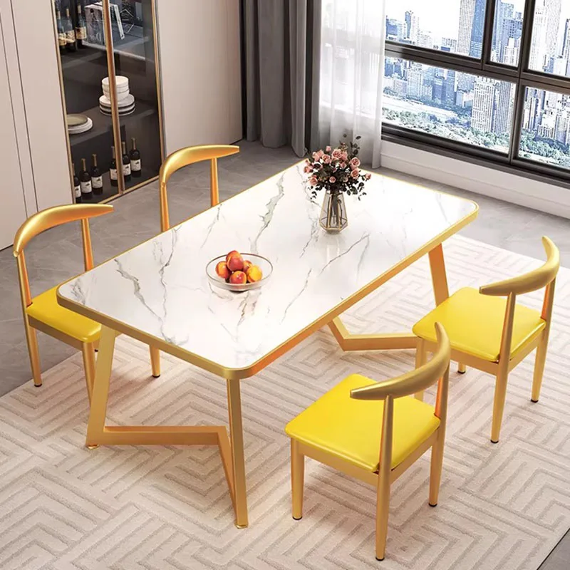 Modern Nordic Dining Table Restaurant Kitchen Coffee Lounge Designer Dining Table Writing Center Mesas De Jantar Home Furniture