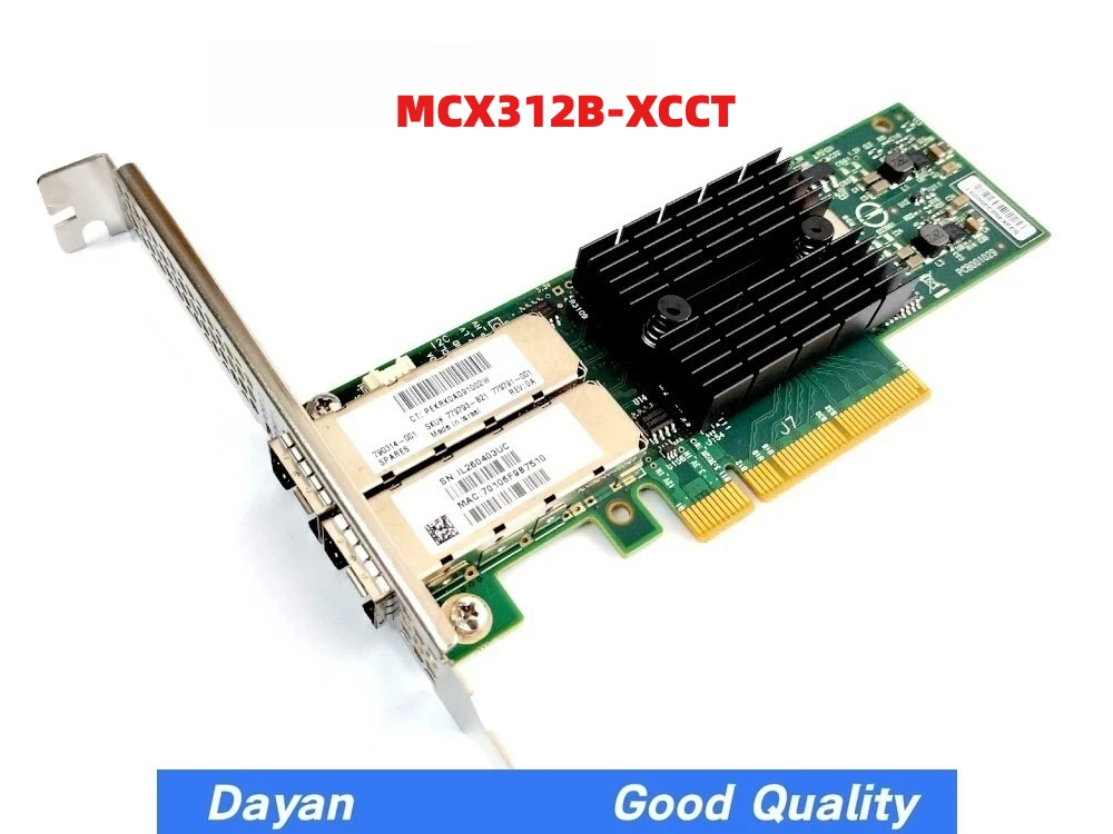 

Mellanox MCX312B-XCCT CX312B ConnectX-3 EN Pro 10GbE SFP+ двухпортовый PCIe NIC