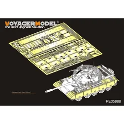 Voyager Model PE35988 1/35 Scale Iraqi TYPE69 II Medium Tank Fenders & Track Covers（For TAKOM 2054）