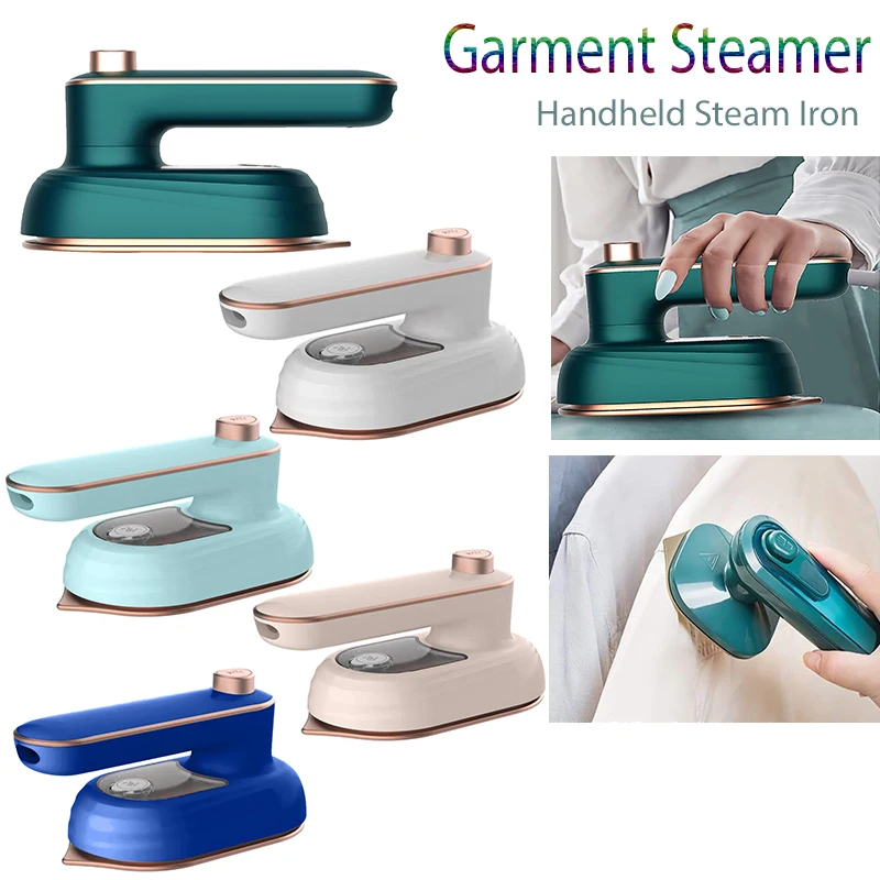 Профессиональная мини-гладильная машина для влажной и сухой глажки, портативная электрическая Паровая машина, ручной Утюг для дома, общежития, путешествий Профессиональная мини-гладильная машина для влажной и сухой глажки, портативная электрическая Паровая машина, ручной Утюг для дома, общежития, путешествий
