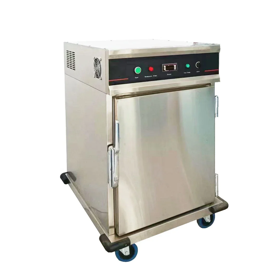 Commercial Electric Heating Circulation Diner Warming Cabinet Food Warmer Cart Insulated Hot Food Cabinet Food Holding Cabinet