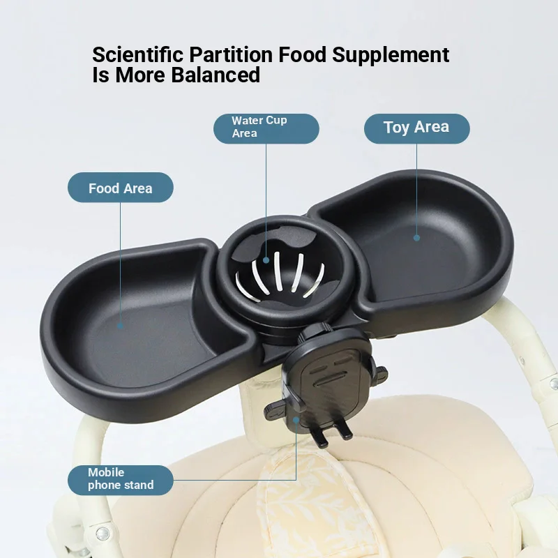 Multifunctional Universal Baby Stroller Cup Holder & Dining Tray Feeding Plate Pushchair Accessories