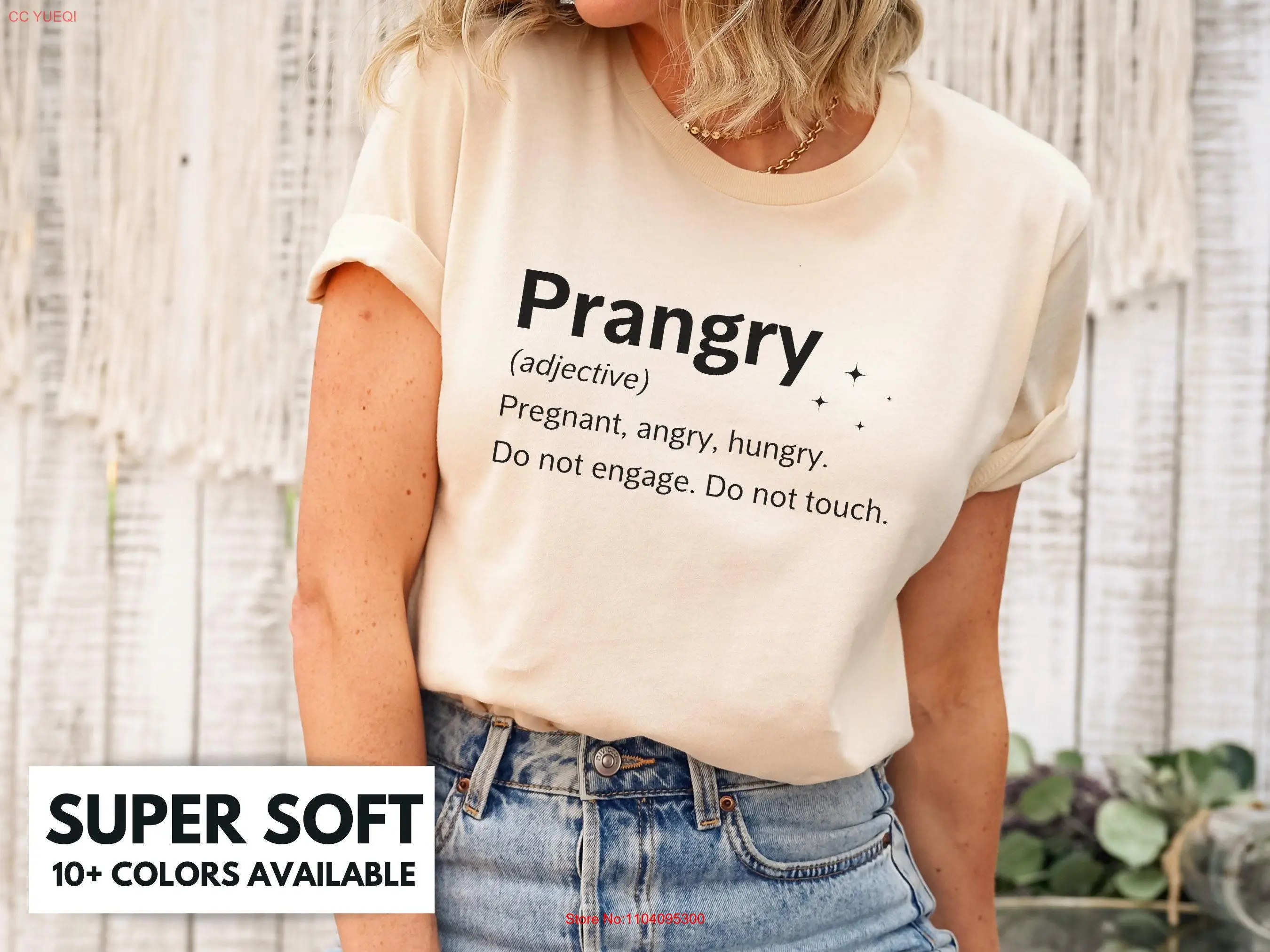 Prangry Definition T Shirt for New Mom Funny Pregnancy Baby Reveal To Be  long or short sleeves