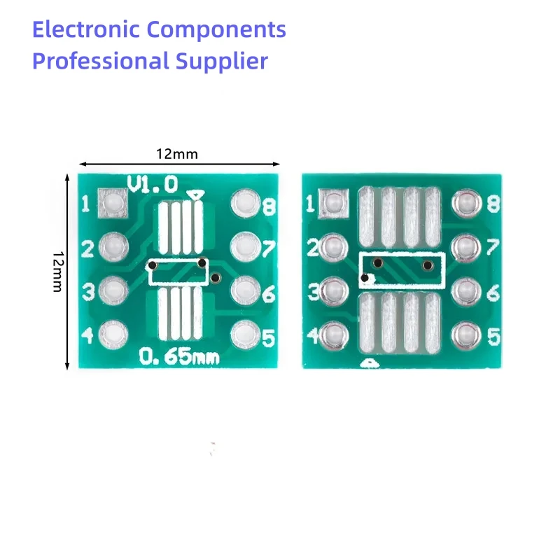 لوحة نقل لوحة اختبار IC ، SMD للتراجع ، tsssop8 ، SSOP8 ، SOP8 إلى DIP8 ، PCB ، sop-8 ، sopp ، Pin ، من من من من ، إلى ، إلى Adapter ، 50 ، 5 من من من من