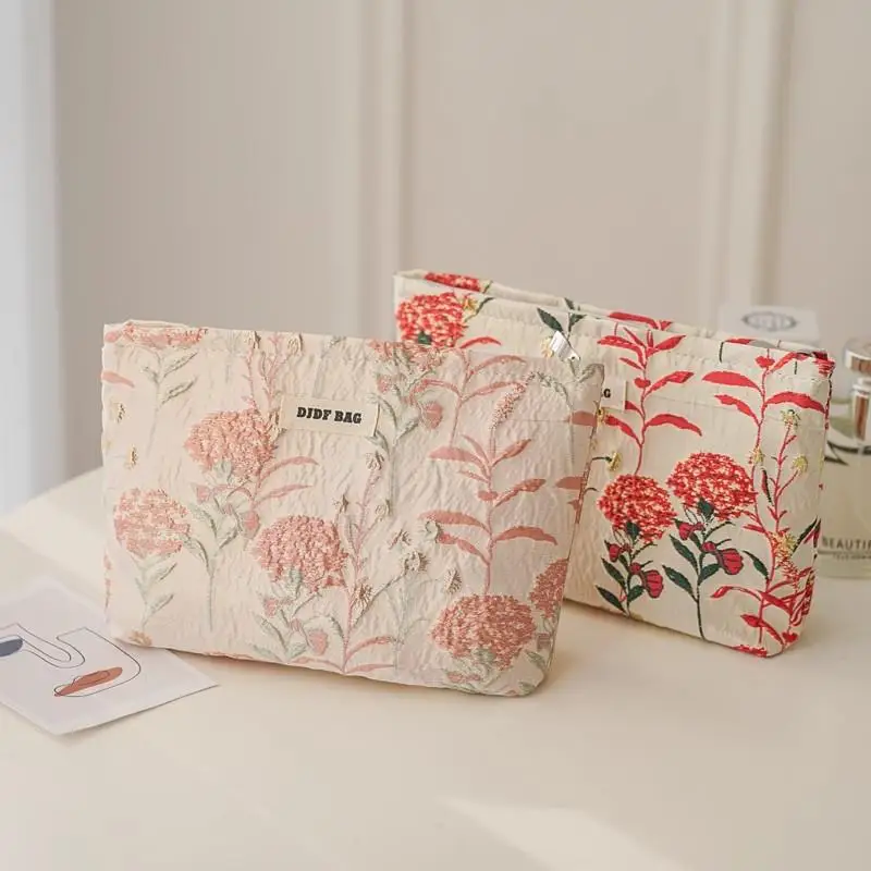 

Cosmetic Bags Zipper Opening Key Card Holder Cartoon Student Pencil Case Coin Purse Ladies Hand Portable Storage Bag