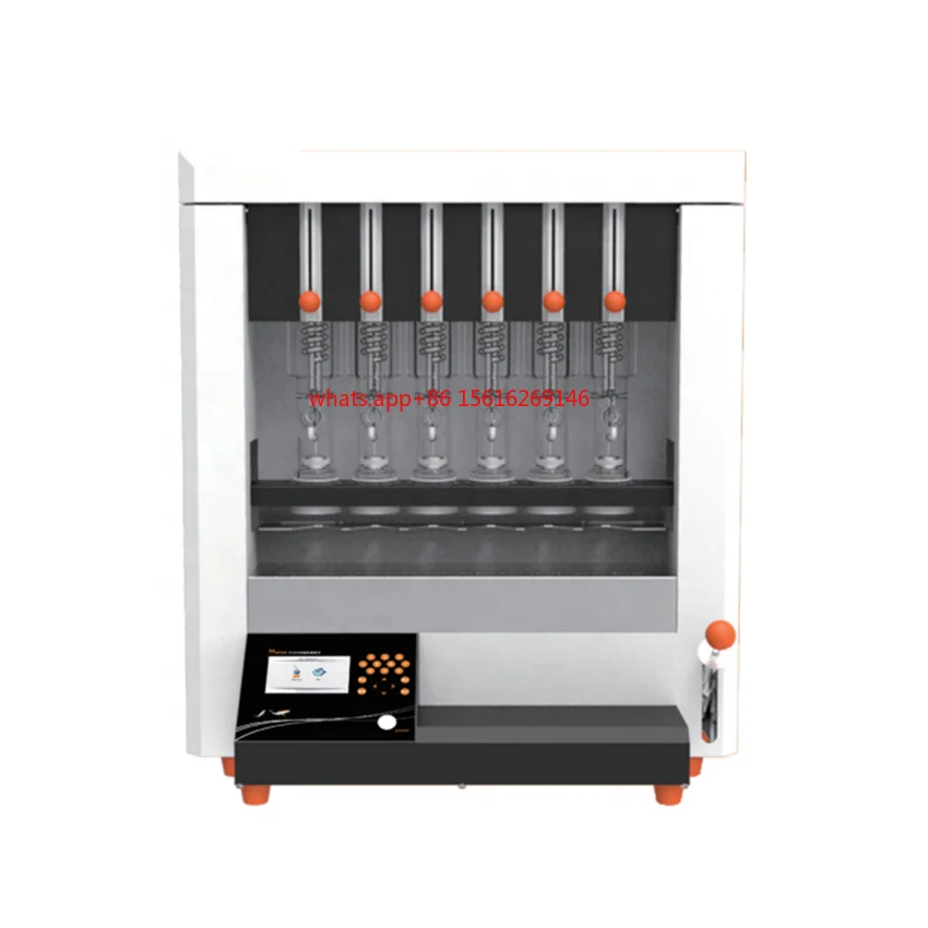 WEST TUNE SOX406 Auto Soxhlet Fat Analyzer RT+5C~280C With 4.3''LCD Screen Soxhlet Extractor