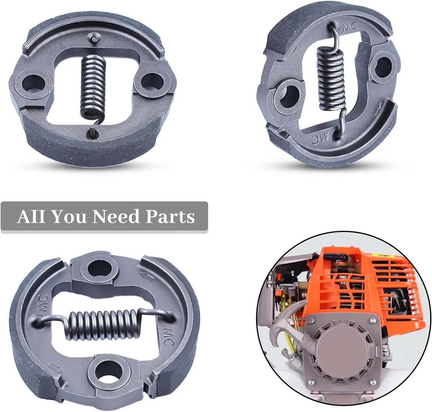 Clutch Assembly for Honda GX31 GX35 GX 31 35 4-Stroke Engine Motor Strimmer for Mitsubishi TB50 22000-ZM5-003