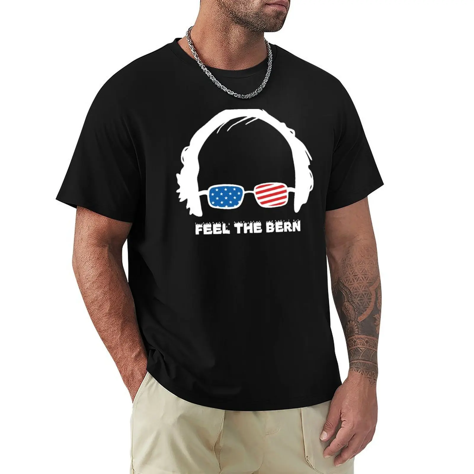 

Bernie Sanders T-Shirt Relaxed Casual Short Sleeve Tee