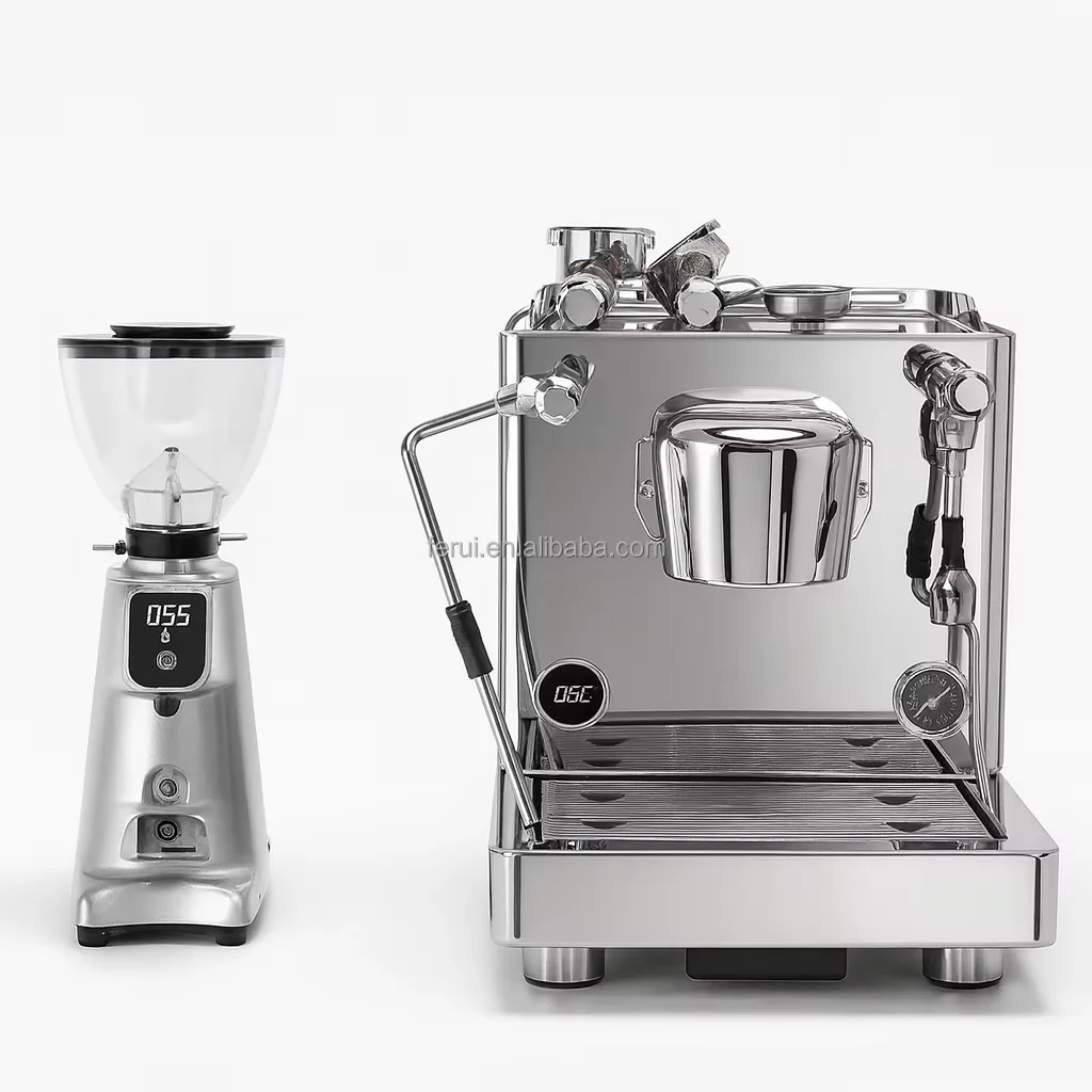 

Easy Operatlon 9Bar Professional Heat Exchanger ESemi-Automatic spresso Machine for Household