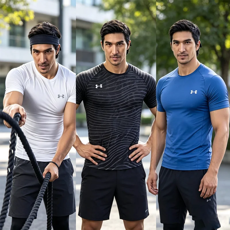 

Официальный магазин Under Armour: Мужская быстросохнущая футболка с коротким рукавом, летняя спортивная футболка для фитнеса и бега 1327965-100 / 561 / 001