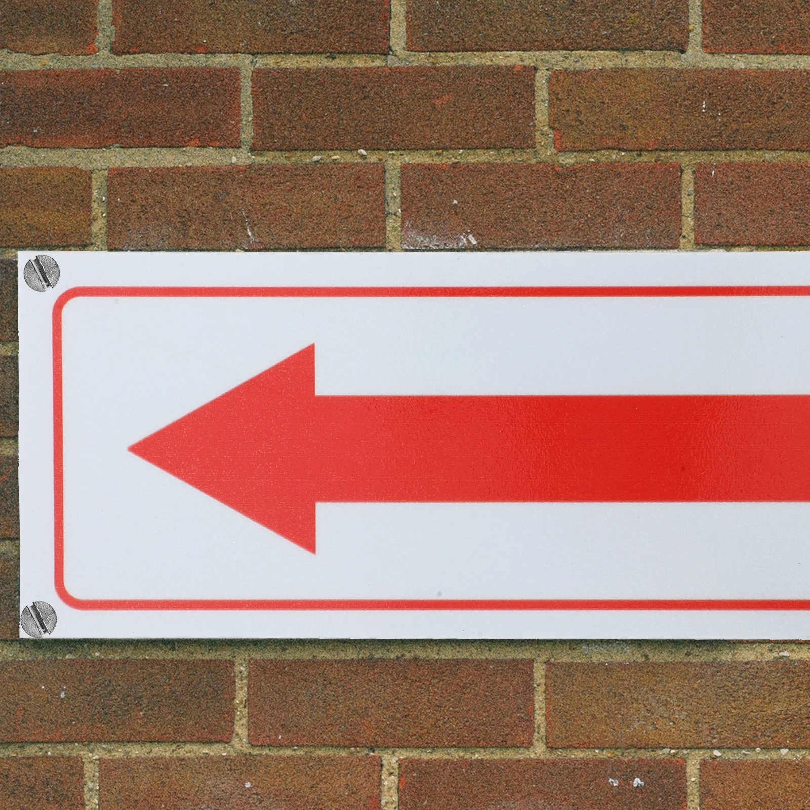 

4pcs Metal Arrow Outdoor Direction Road Aluminum Alloy Traffic Directional Signage for Park Street Construction Farm Playground