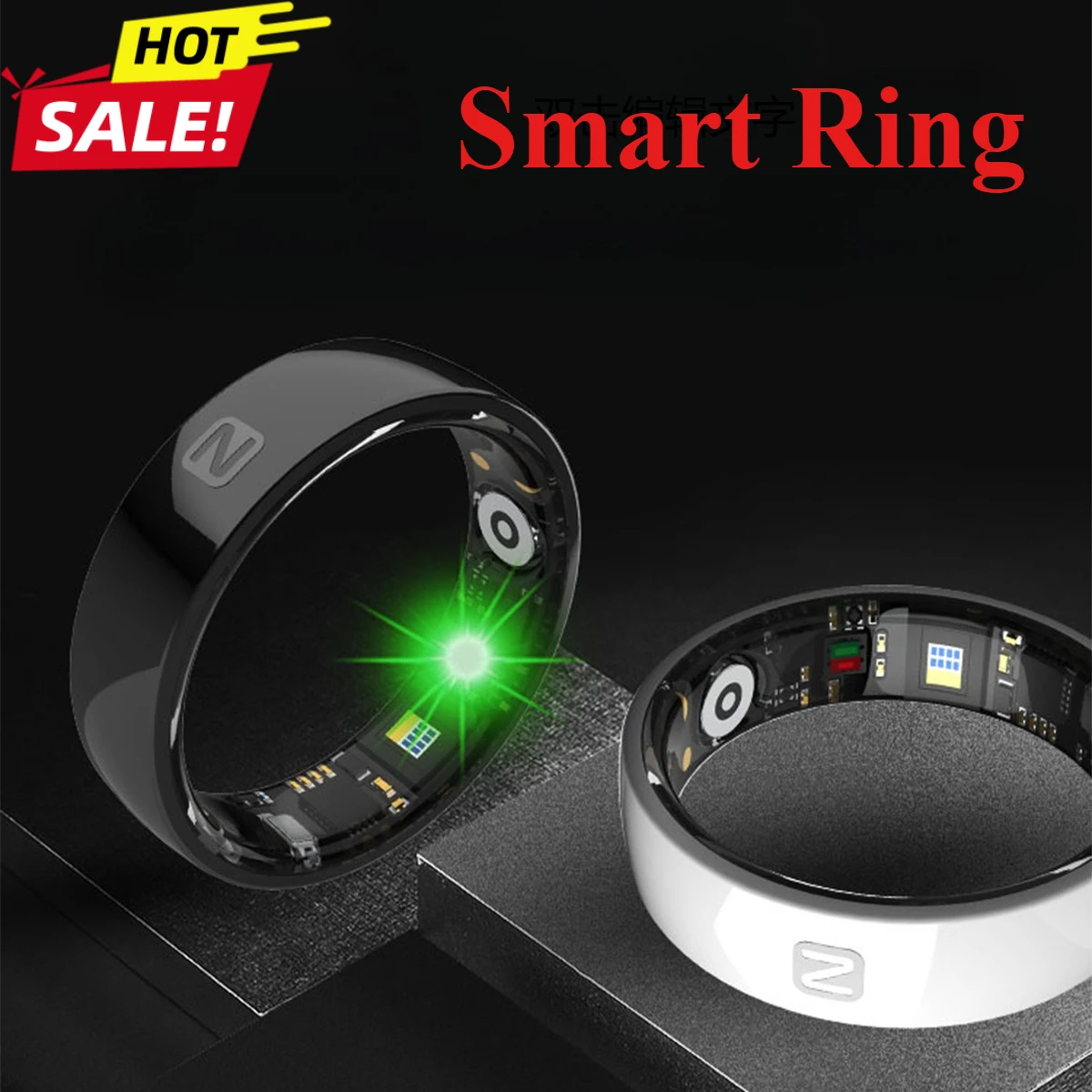 

2025 New Smart Ring For Huawei For Samsung Heart Rate Blood Pressure Multi-Sport Monitor 5ATM SmartRing For Xiaomi Women Men