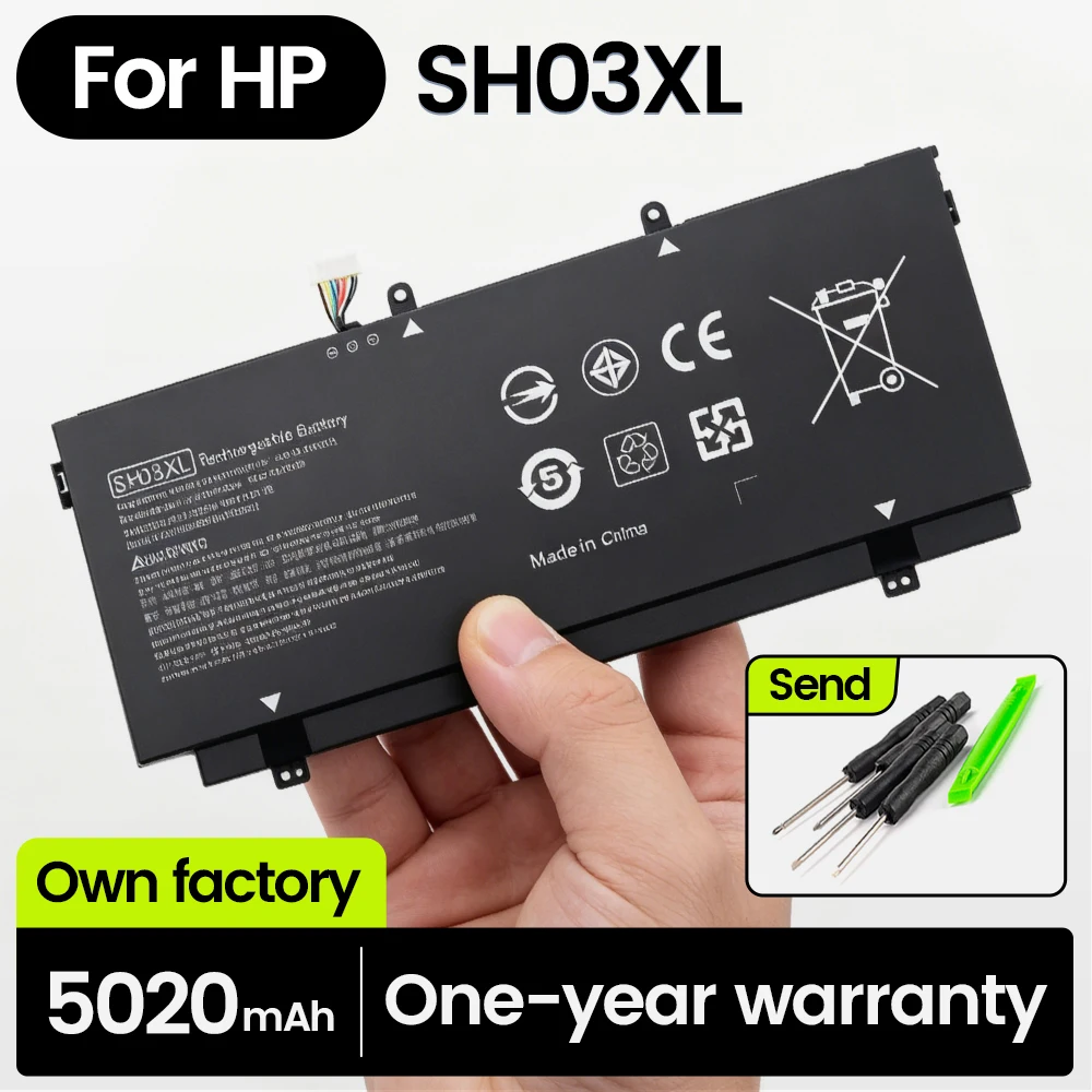 

CN03XL SH03XL Laptop Battery For HP TPN-Q178 TPN-Q178 13-W020TU 022TU 13-AC013TU 13-W020TU High Capacity HSTNN-LB7L 901345-855