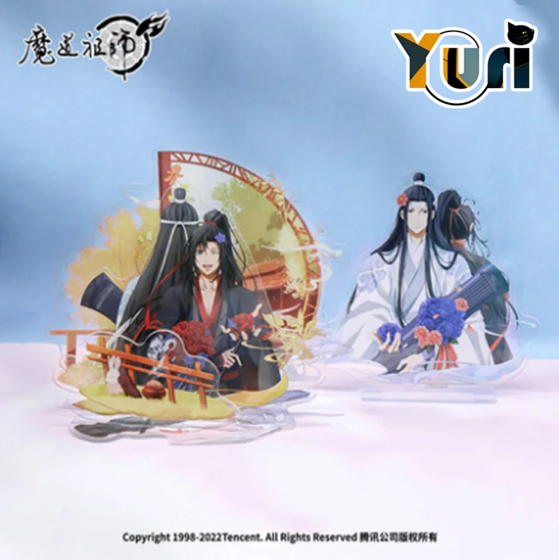 

Grandmaster of Demonic Cultivation Wei Wuxian Lan Wangji Birthday Double Sided Stand Display Cosplay MDZS C NM