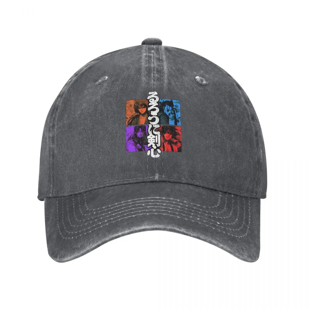 Summer Cap Sun Visor Impressive Hip Hop Caps Rurouni Kenshin Cowboy Hat Peaked Hats