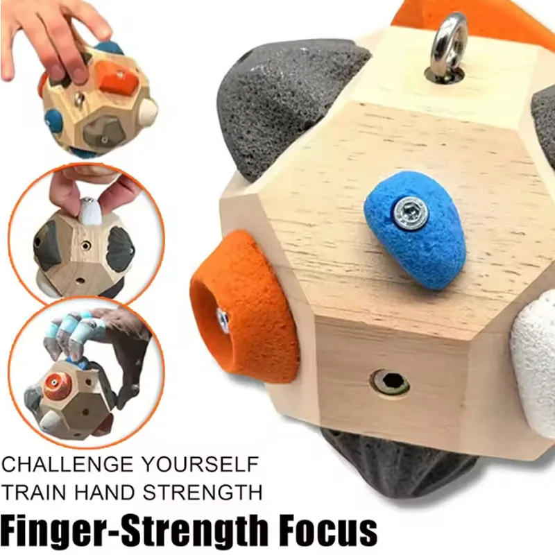 Handcrafted Boulder Block Climbing Holds Handmade Giant Stones Enhance Strength Precision Ornament Home Decorations Gift