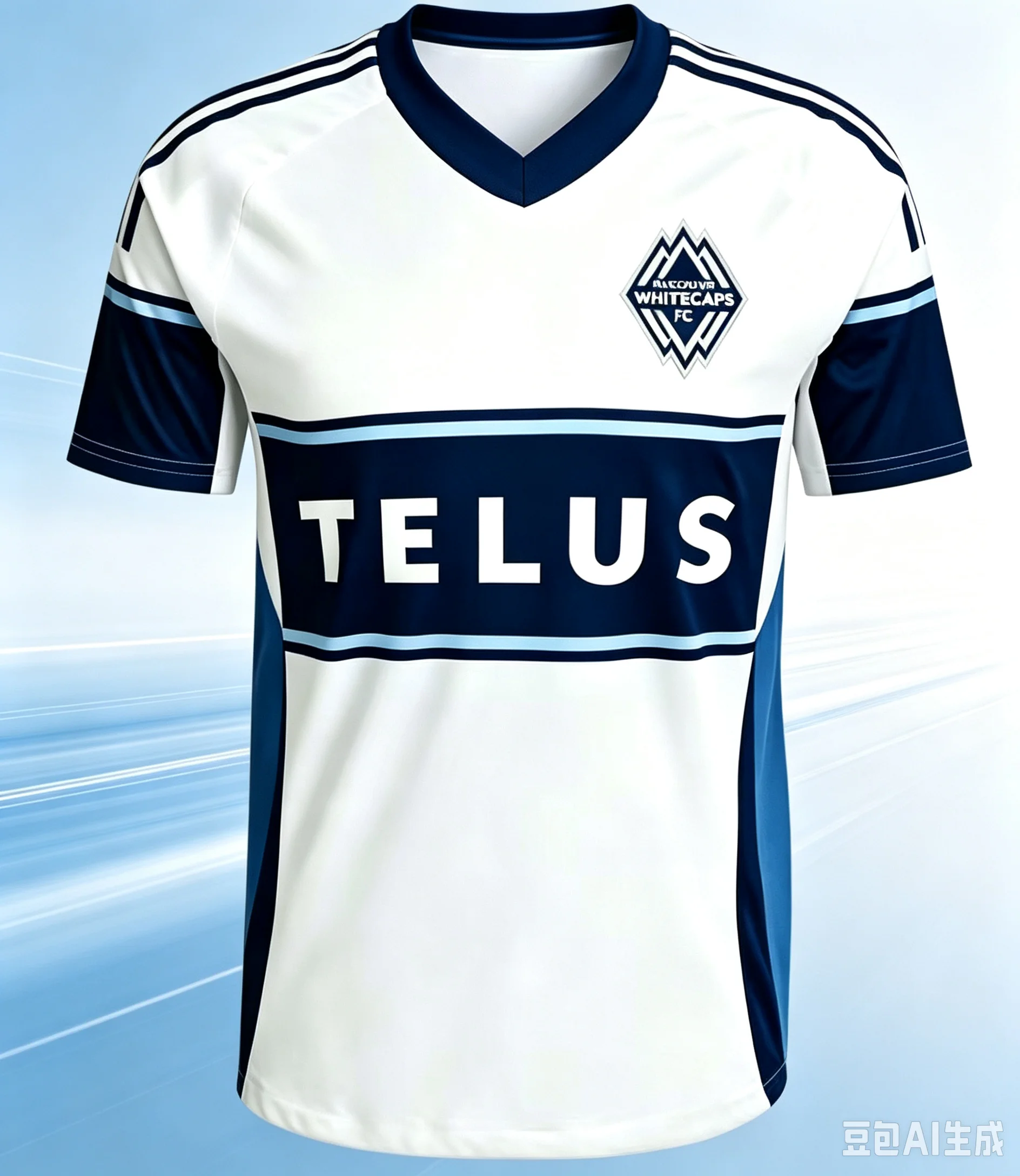 2026 Vancouver Whitecaps Home Soccer Jersey Men Short Sleeve Quick Dry Football Fan Version Match Training Tee Sport Moto
