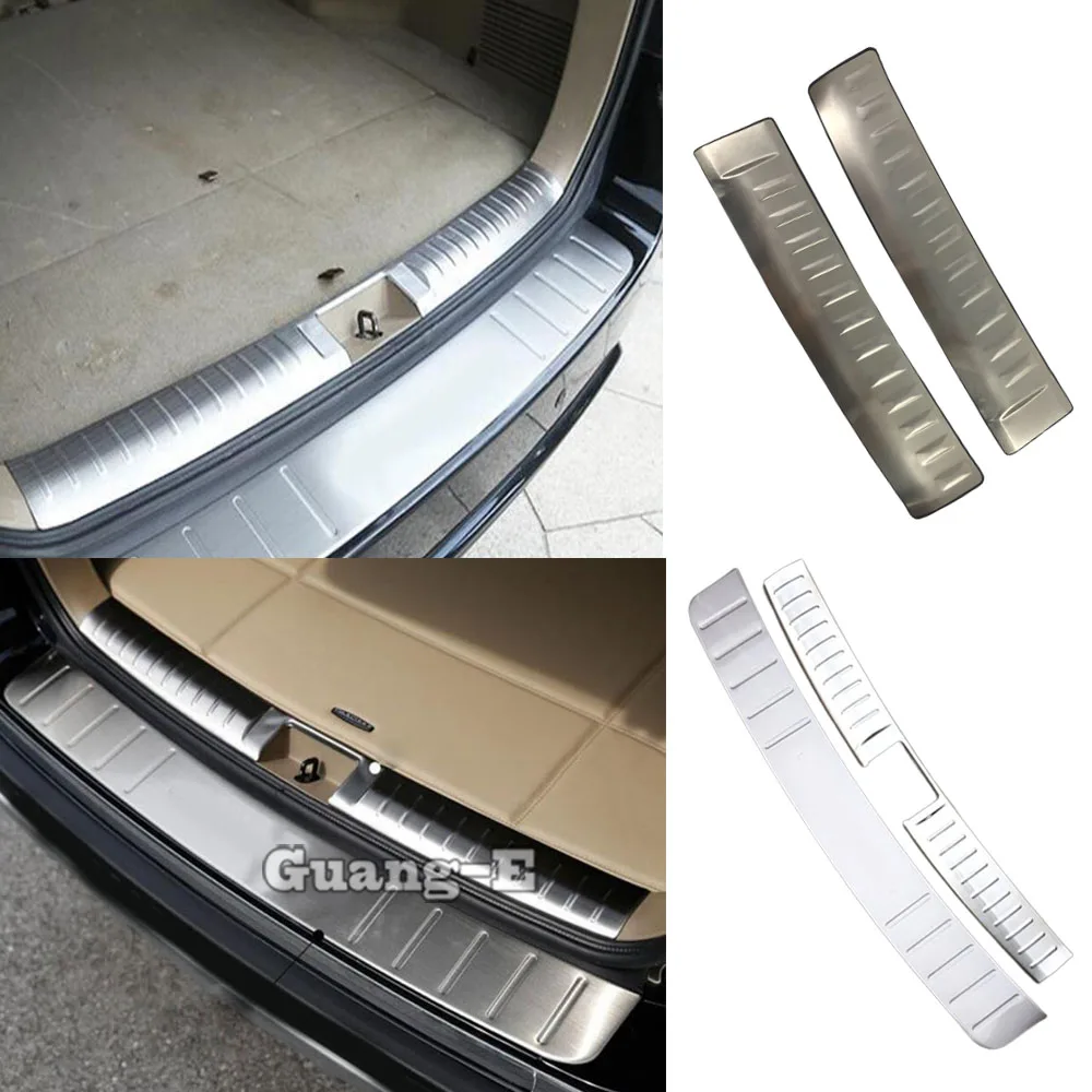 

Car Stick Inner Rear Bumper Trim Plate Outside Frame Trunk Pedal Frame For Toyota Highlander 2008 2009 2010 2011 2012 2013 2014