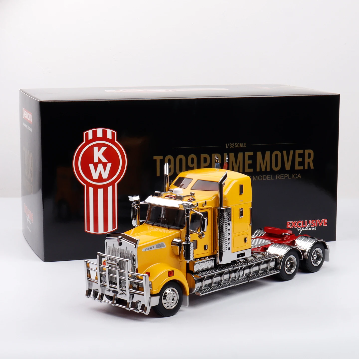 Kenworth T909 Tractor Truck Australian Trailer Metal Scale Model