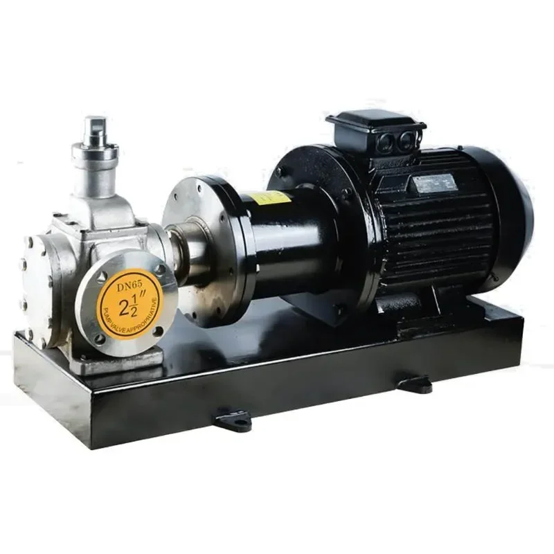 

Low-noise and high-efficiency magnetic gear pump made of double-arc sinusoidal tooth shape