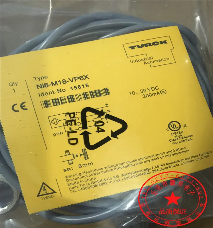 NI8-M18-VP6X NI8-M18-VN6X مستشعر مفتاح القرب الجديد