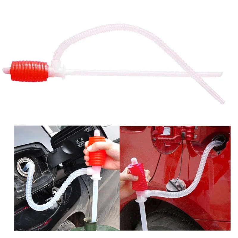 

Manual Car Truck Fuel Gasoline Diesel Conveying Pumping Hand Pump Manual Siphon Water Chemical Liquid Pump fuel transfer pump