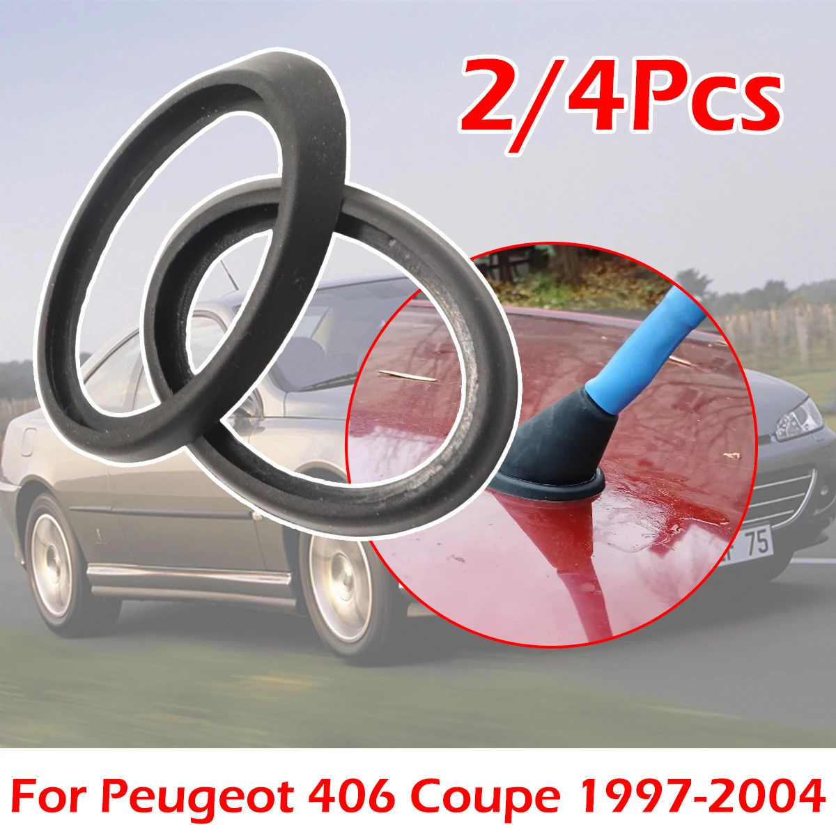 

Sting Aerial Antenna Base Gasket Seal Roof Pad rubber Car Radio seal Ring Replacement part For Peugeot 406 Coupe 1997-04 Toyota