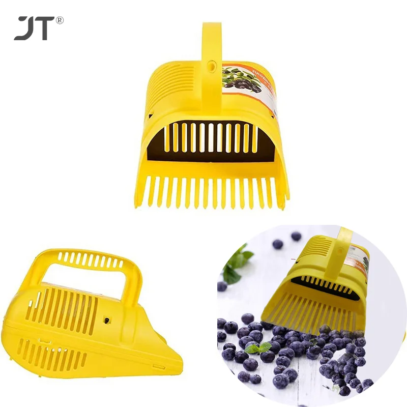 

Blueberry Picker Multifunctional Portable Blueberry Picker With Comb-Shaped Blueberry Rake Gardening Hand Tool For Harvesting