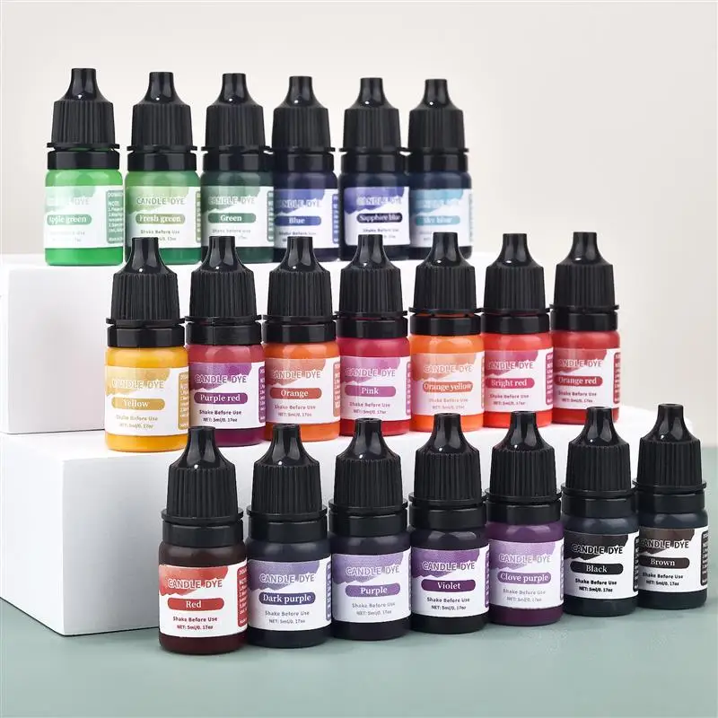 Epoxy Resin Pigment Kits Set Liquid Colorant Dye DIY UV Epoxy Resin Mold Jewelry Making Accessories Dye Pigment Sets - Image 2