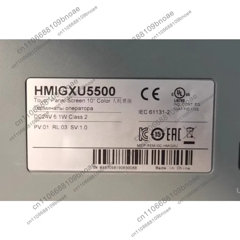Second-hand   test OK   touch screen 10 inch, HMIGXU5500