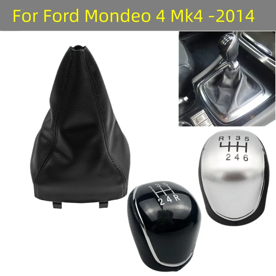 Für Ford Mondeo 4 Mk4 IV 2007 2008 2009 2010 2011 2012 2013 2014 Auto Hand Speed Ball Schaltknauf Gamasche Boot Abdeckung Kragen