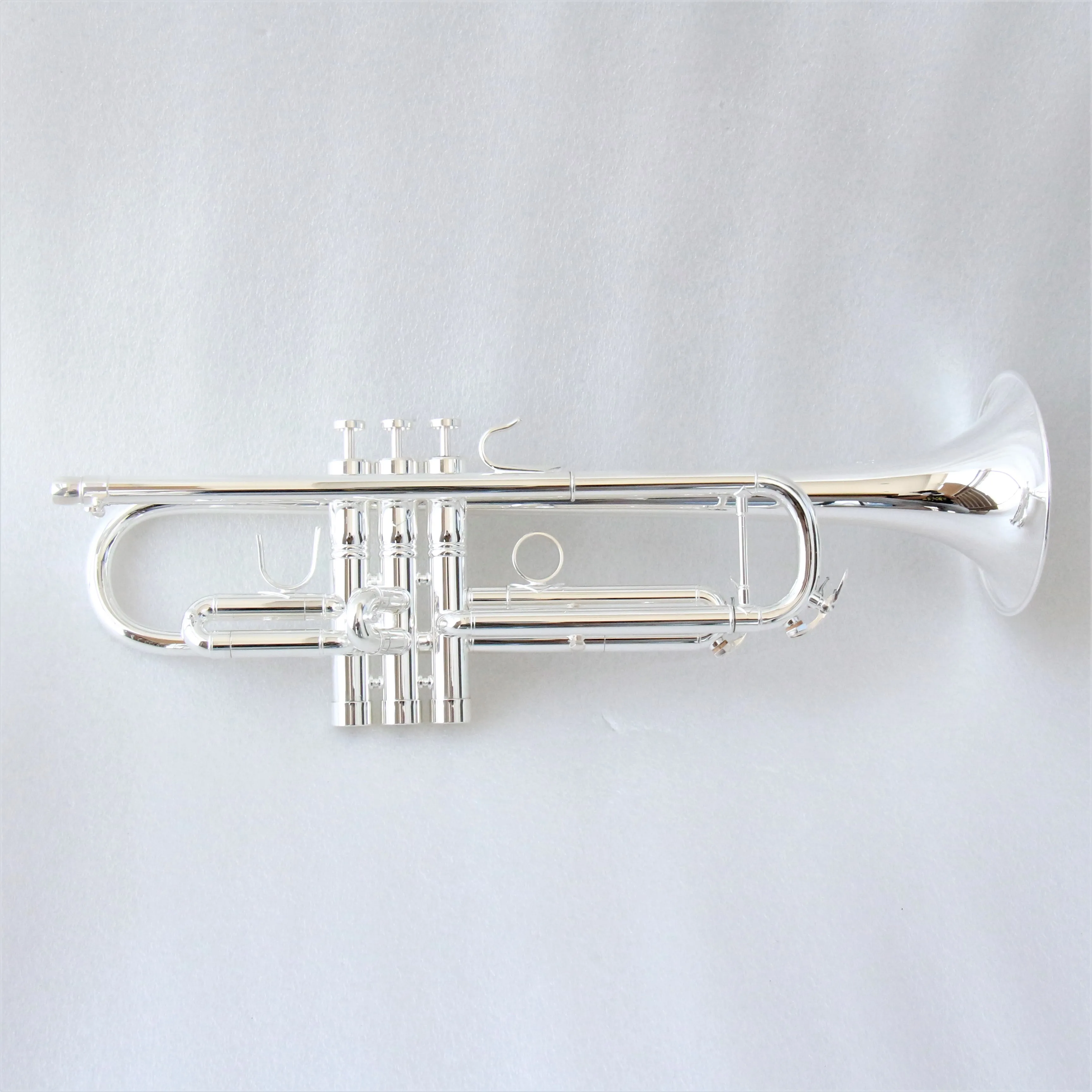 Reverse Tuning Bb Tone Trumpet Gold Copper Silver Plated Surface Professional Brasswind Instrument For Stage Band Performance