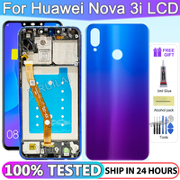 6.3 inch For Huawei Nova 3i LCD Display with Frame Touch Screen Replacement P Smart Plus Display INE-LX1 LX2 LCD Screen
