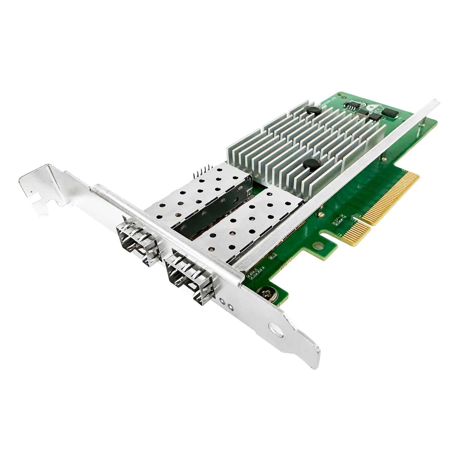 

Сетевая карта HISWISER Intel 82599 PCI Express 2,0 X8, двойной порт 10G SFP, 10-гигабитный оптоволоконный порт, сетевая карта Ethernet