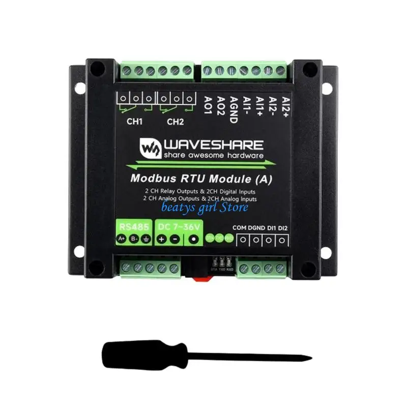 C7AB Mixed Control Automation Module with Communication Link, Collection Design, Wide Power Input and Visible Lights for Panel