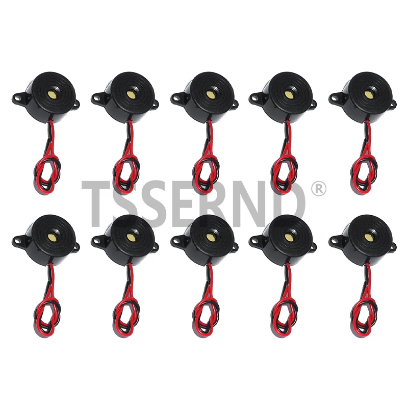 SFM-20B High Decibel Buzzer DC 3-24V Continuous Sound Buzzer 2312 Active Piezo Buzzers, for Arduino Car