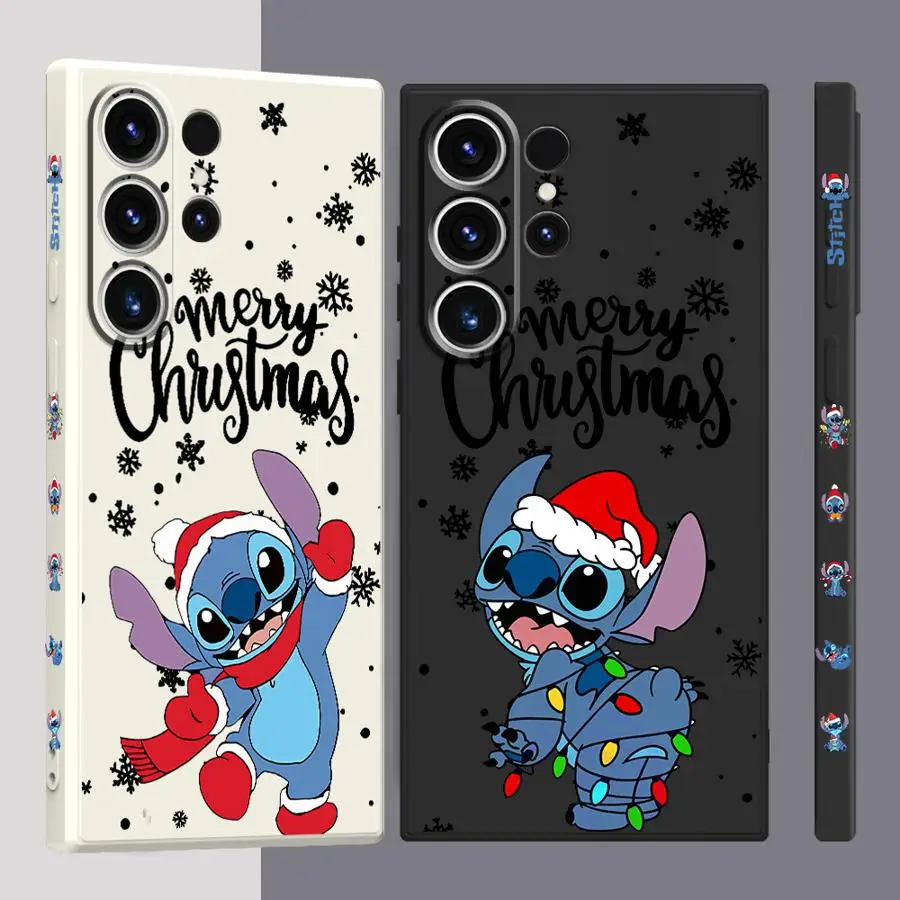 Christmas Stitchs Phone Case for Samsung S10 Plus S20 S23 S24 Plus S21 S24 20 Ultra S20 S21 S23 FE S21 S22 Plus Note 10 Plus