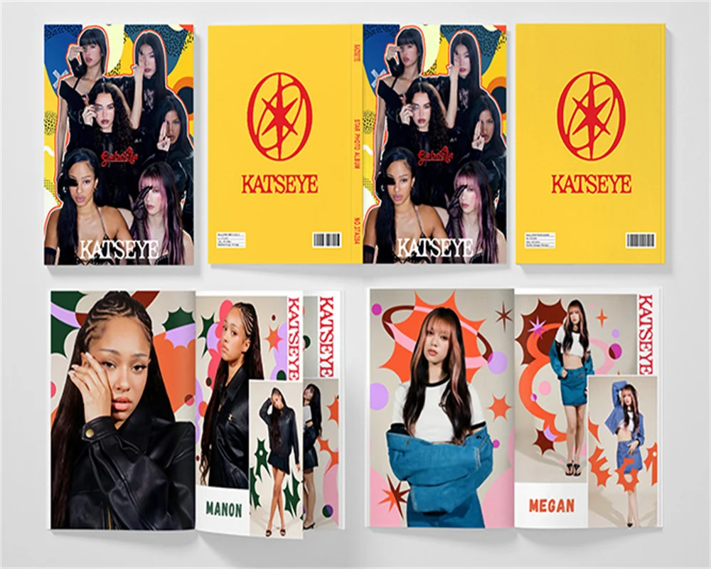 80 pezzi Idol KATSEYE Nuovo album Gabriela Magazine Collezione di foto di celebrità Daniela Yoonchae Lara Sophia Manon Megan Regali per i fan