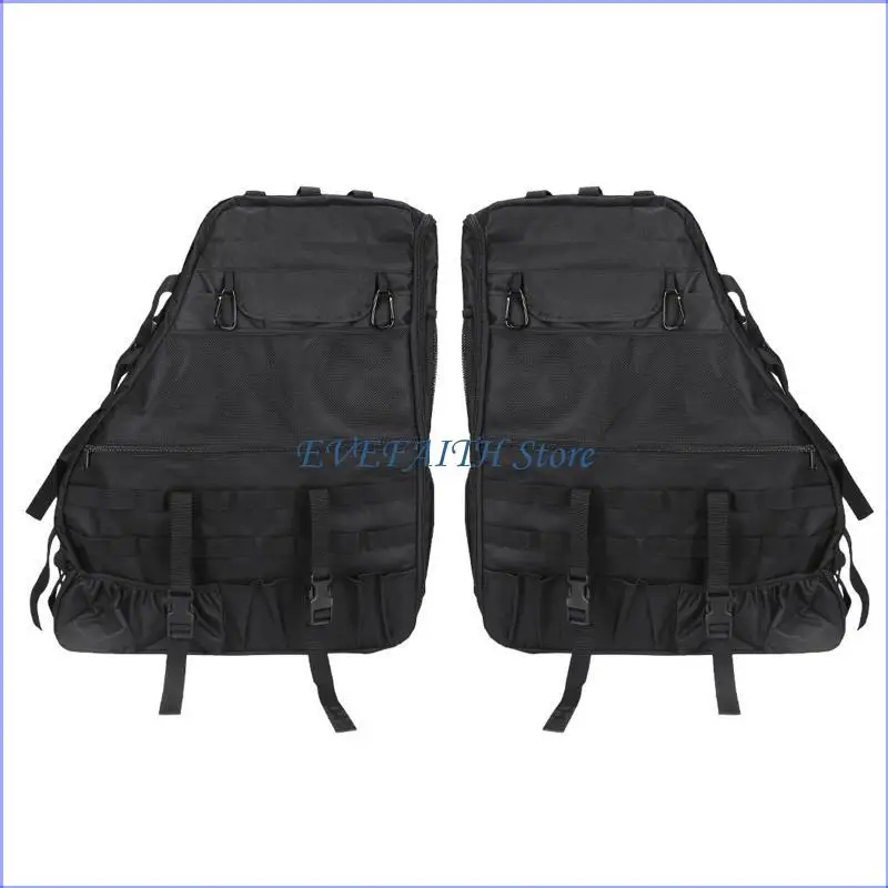 

124B Сумка для хранения ролл-баров для Wrangle JK TJ L 07–19годов с множеством карманов и органайзеров