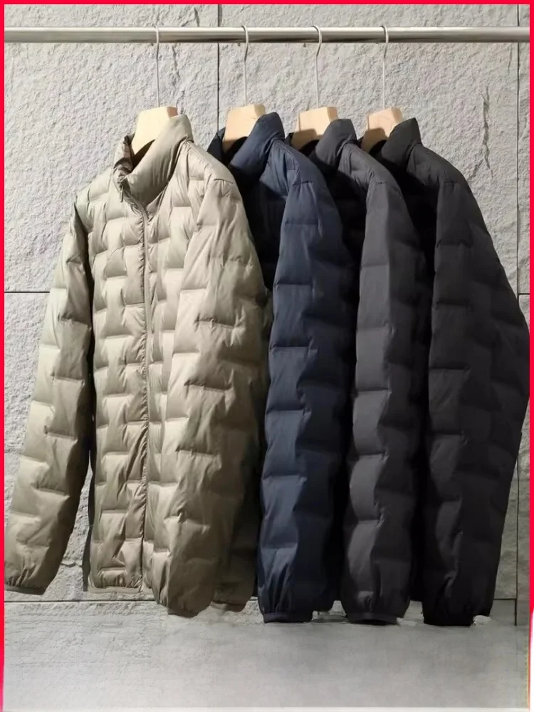 Design léger extérieur pour hommes, décontracté, léger, chaud, polyvalent, automne hiver, fermeture à glissière Jaet, coupe-vent, polyester...