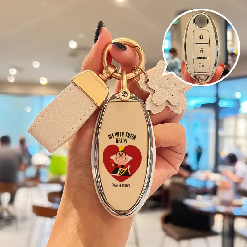 Автомобильный брелок принцессы для Nissan Qashqai Juke J10 J11 X-Trail T32 T31 Kicks