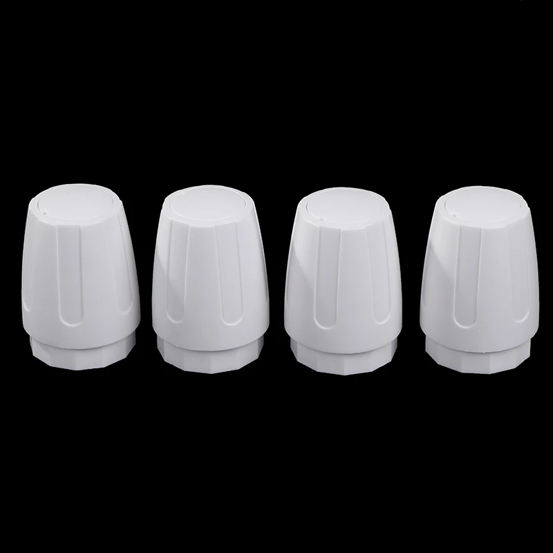 4pcs Floor Heating Manifold Hand Wheel Switch Accessories White Handle Radiator Automatic Temperature Control Valve Switches