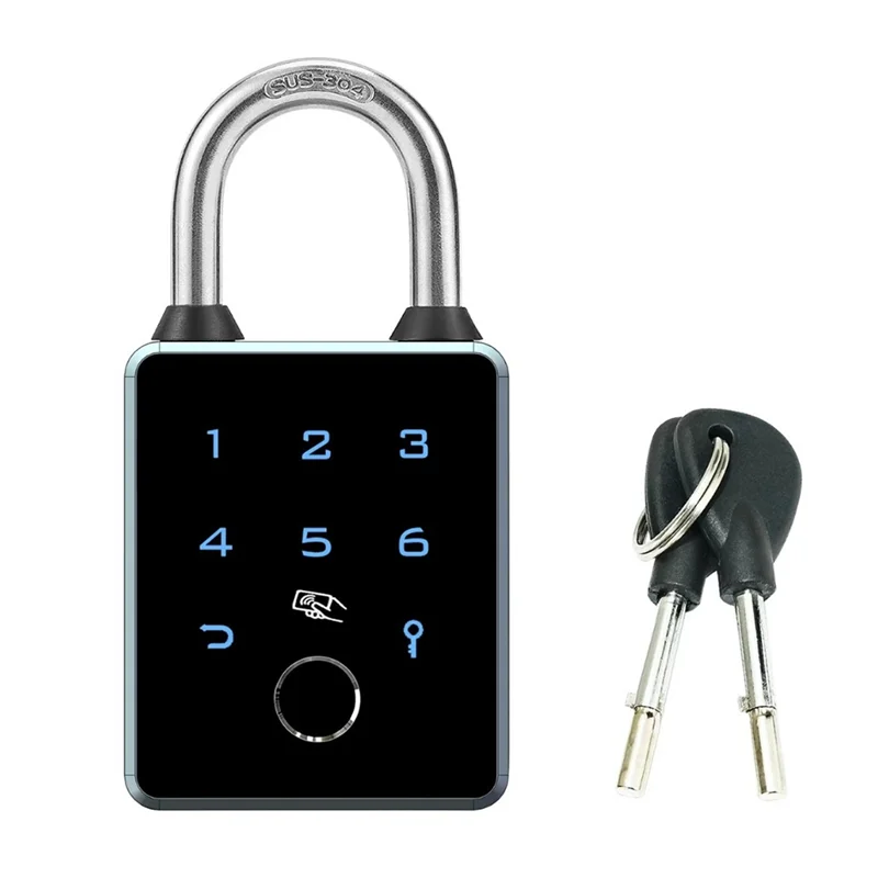 

【BRILLIANT 】TTLOCK Smart Padlock APP Control Waterproof Password IC Card Electronic Door Lock For Suitcase For Gym Outdoor