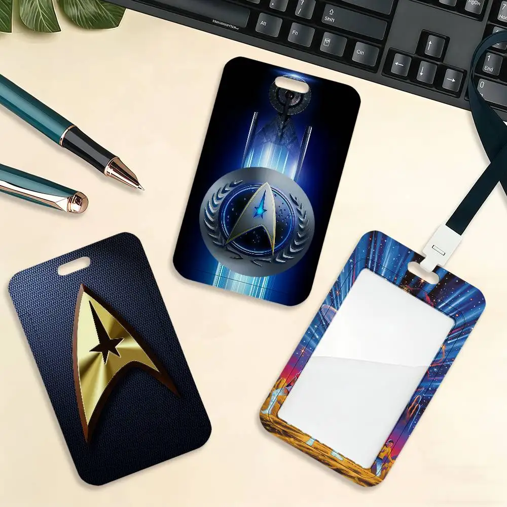 Movie S-Star T-TrekS Card Holder Cardcase Bus Subway Work Permit Student Lanyard Neck Straps Badge Holder Door Card