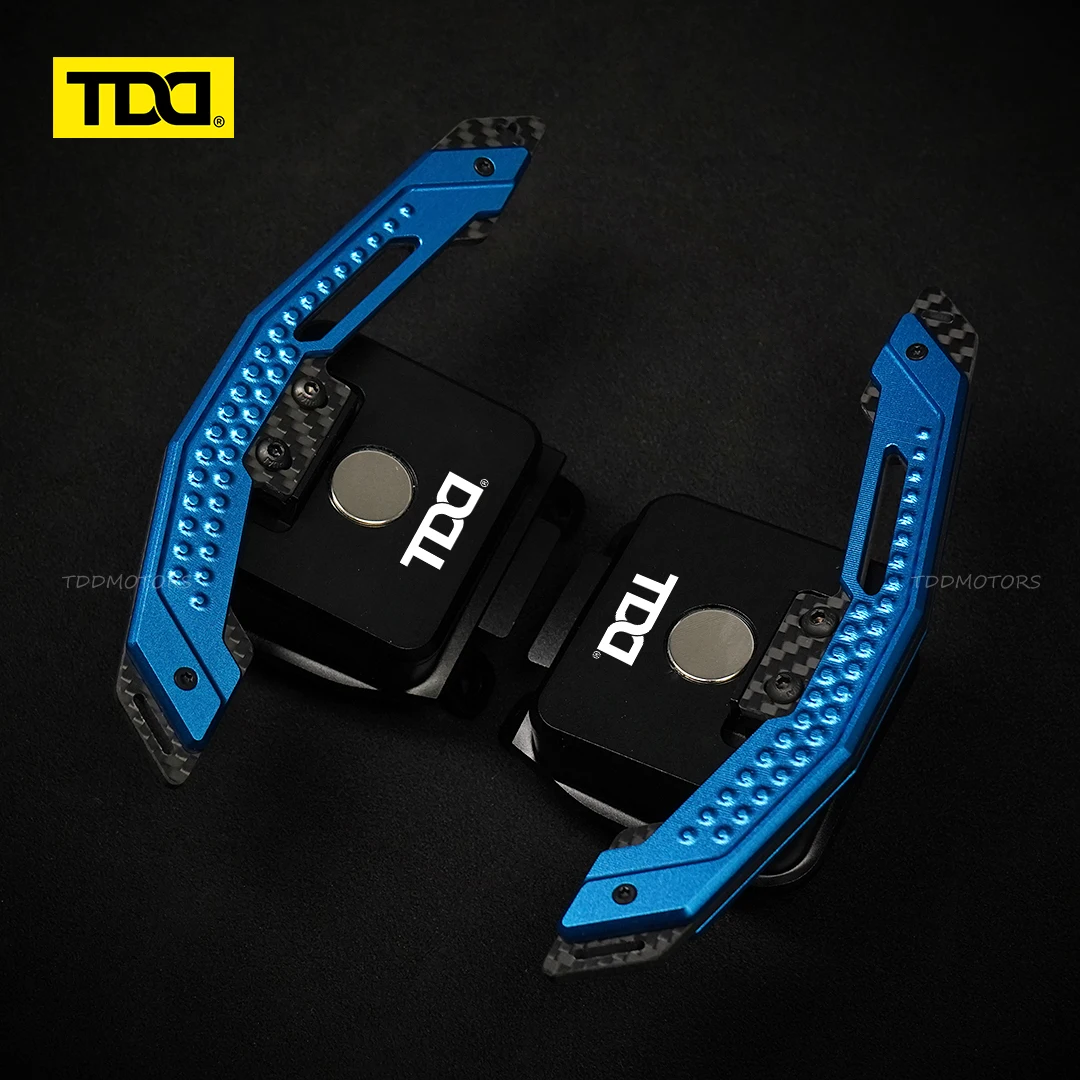 TDD Fif for Camaro Chevrolet Corvette C8 Colored Aluminum Alloy Magnetic Shift Paddles New Multi Color Shift Paddles