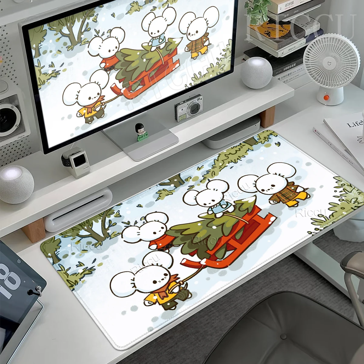 Home Office Layout - Gamer Pokemon Muismat Maushold Playmat Gaming
