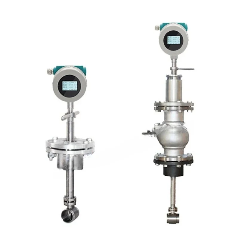 Plug-in vortex flowmeter Large diameter vortex gas flowmeter Steam flowmeter