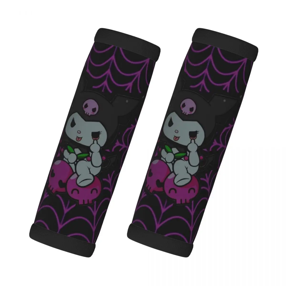 

Custom Kuromi Cute Cartoon Grip Handle Cover Refrigerator Handle Suitcases Travel Accessories